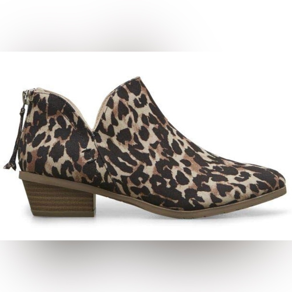 Kenneth Cole Reaction Animal Print Ankle Booties